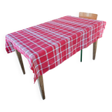 Nappe ancienne à carreaux