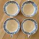 4 tasses anciennes Sté Céramique Maestricht Boerenhoeve bleues