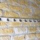 Vintage wall coat rack 50s
