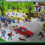Puzzle vintage Karapousse