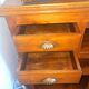 Exotic Ethnic wooden bar cabinet - Bistro counter - Drawer units