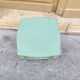 Antique green stool