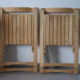 Pair of folding chair 60s
