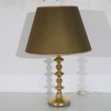 Lampe scandinave en laiton 1970