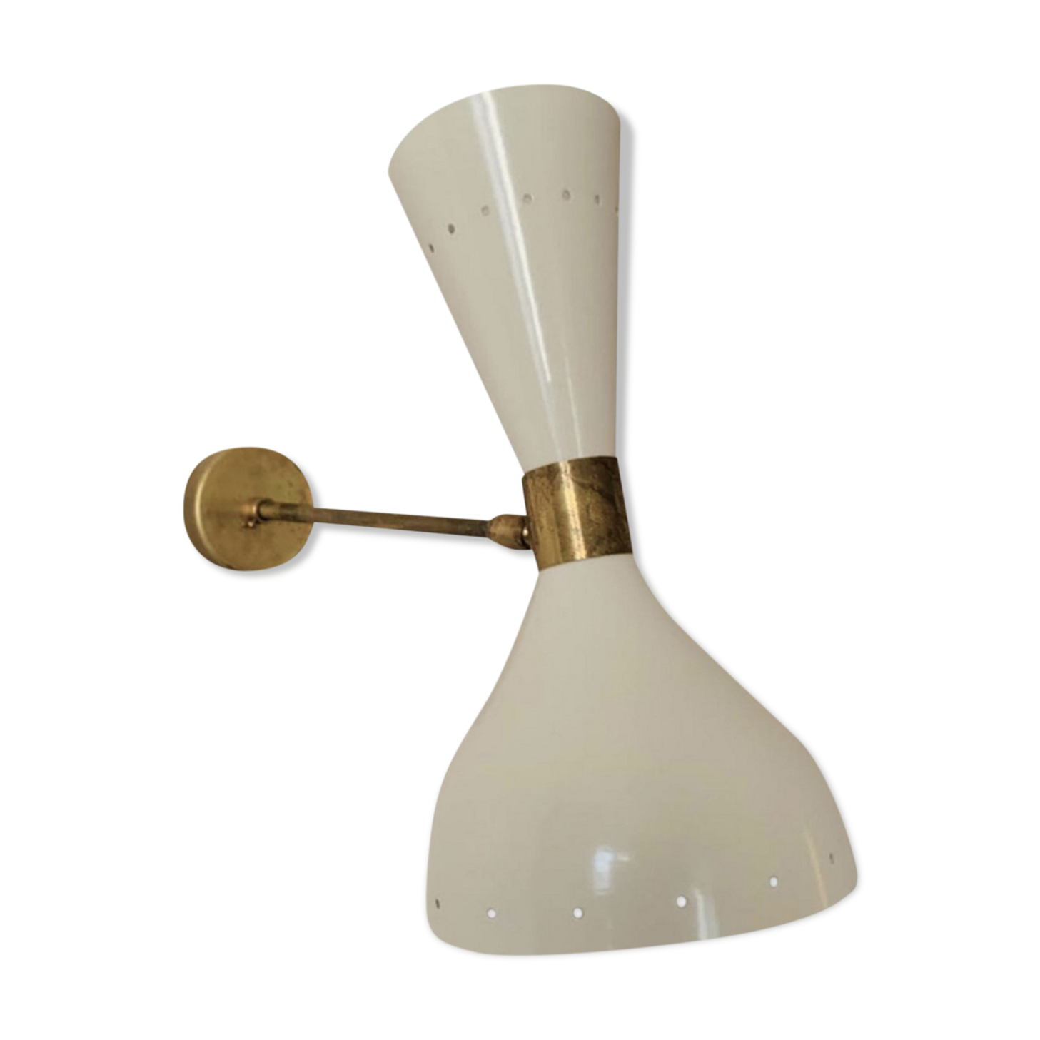 Applique murale moonlight blanc