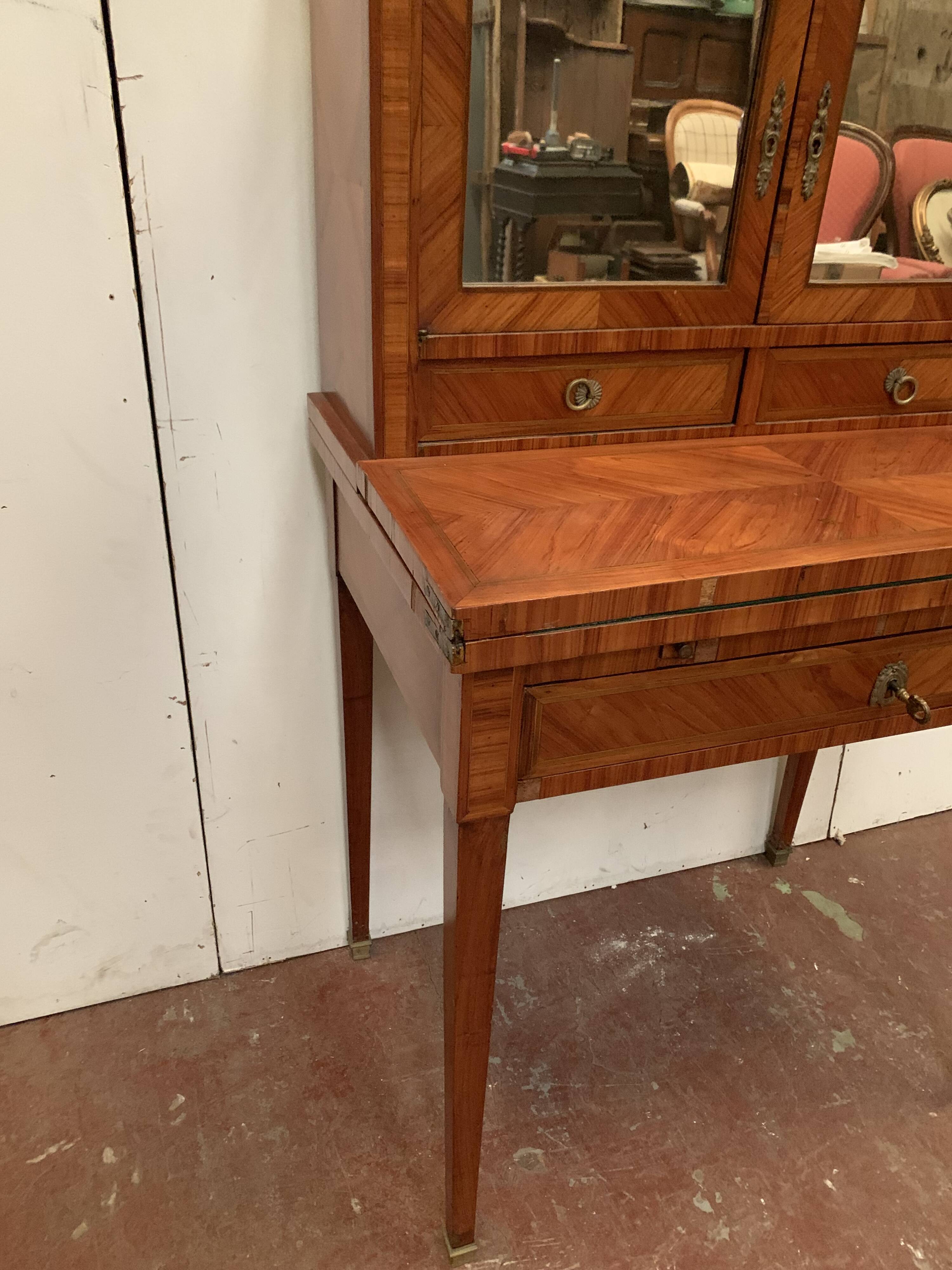 Lady desk in rosewood style Louis XVI XIX century