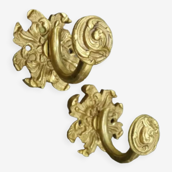 Paire de patères style Rocaille, Rococo, Baroque