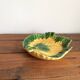 Plat feuille barbotine