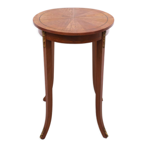 Antique oval france center table,