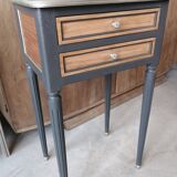 Antique Louis XVI style bedside table