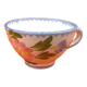 Quimper Keraluc France floral decorated cider bowl cup