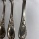 10 snail forks, rocaille model, Ercuis brand