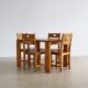 vintage pine dining set