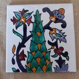 Composition of 3 Spanish tiles 1980