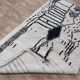 Handmade wool Berber rug 240 X 140 CM