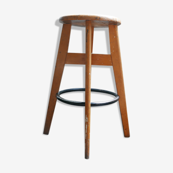 Stool model Stella feet Compass ' 60s