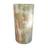 Onyx cylindrical vase