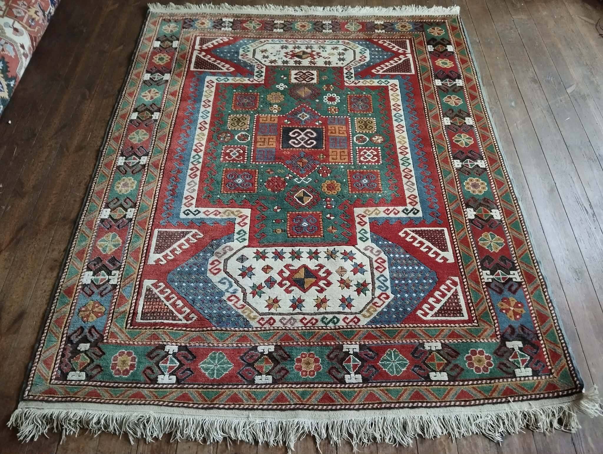 Handmade Caucasian Derbent rug 214x172cm