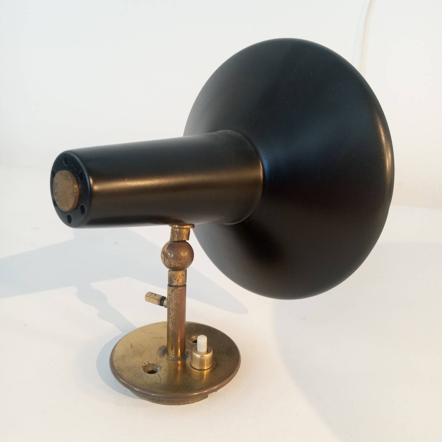 Gino Sarfatti wall lamp, Arteluce edition, Italy, 1950s