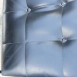 Armchairs 'capiton' black