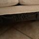 Vintage bergère sofa