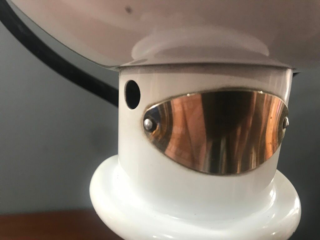 Jieldé desk lamp 2 arms 40cm white original Jean Louis Domecq vintage