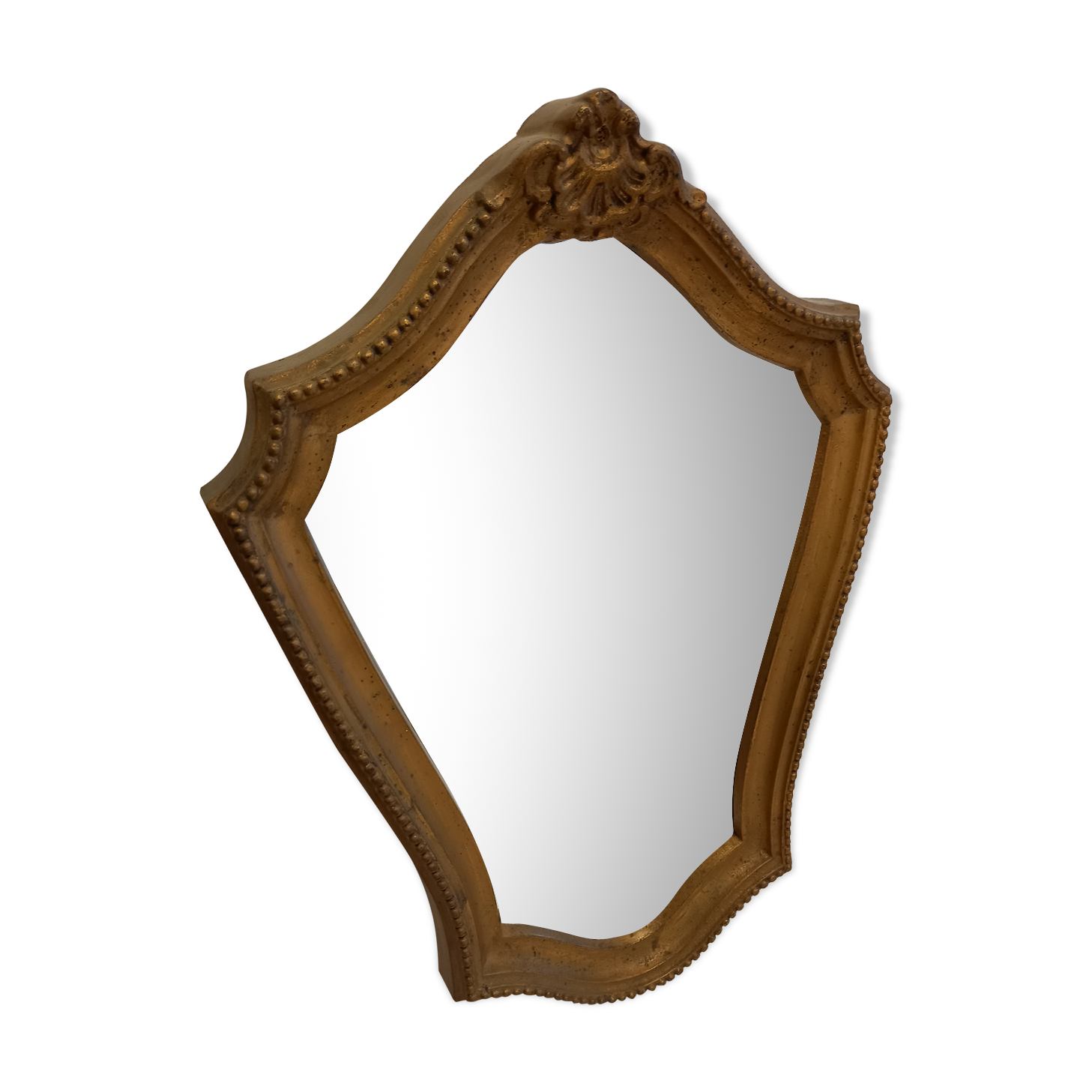 Louis XV style shell mirror