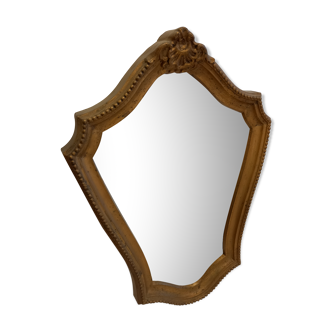 Louis XV style shell mirror