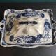 Set of 2 soup tureens, 19th century, Williams & Co. Crown china, Lily patte