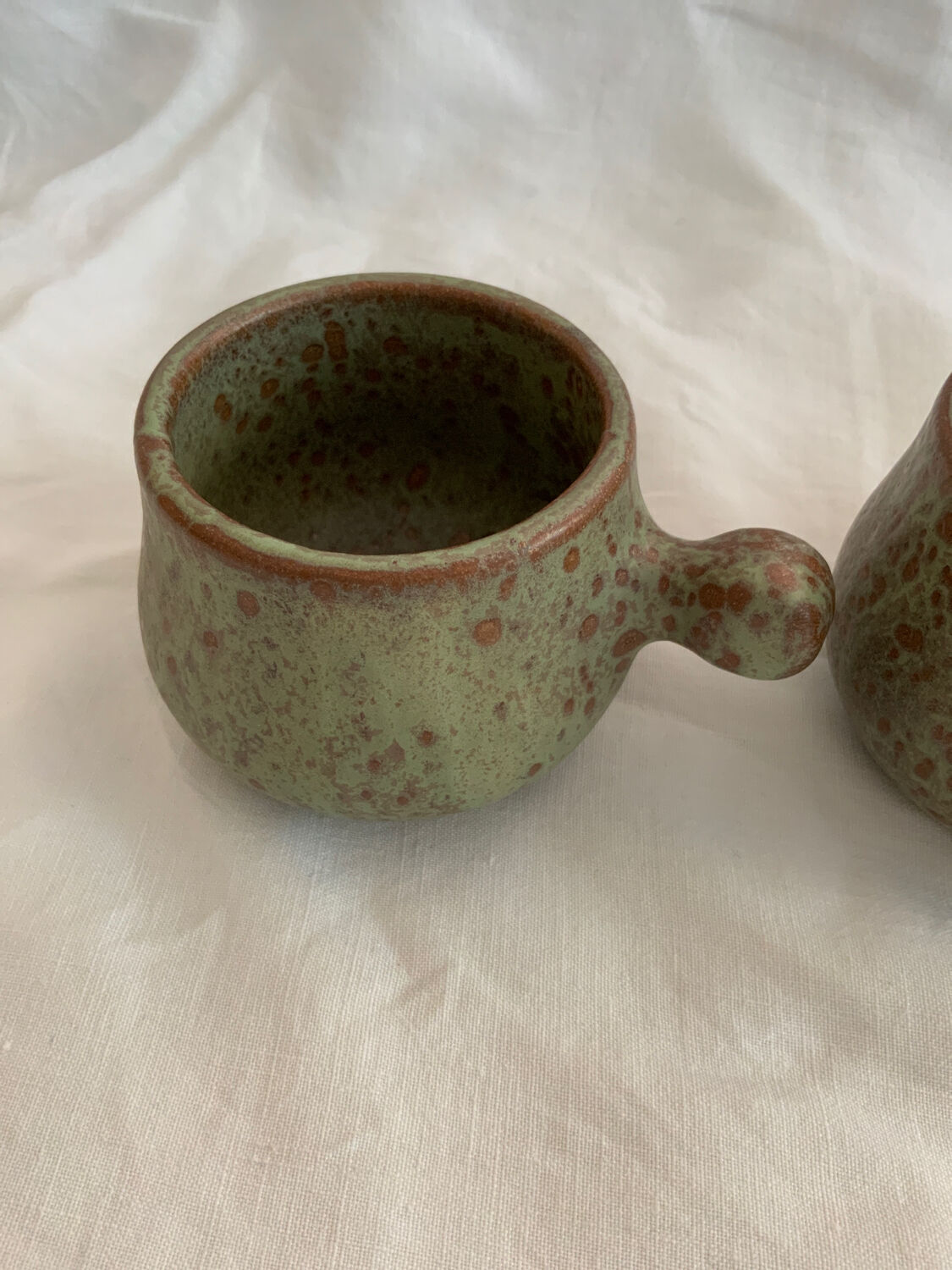 Stoneware mugs