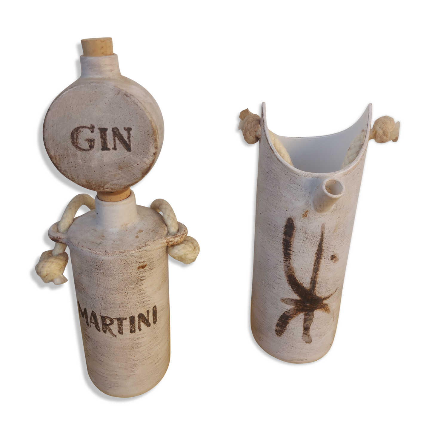 Two vintage 60's ceramics