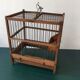 Former wooden birdcage