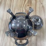 Silver-plated tea set