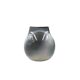 Mid-century Modern spherical gres vase, Franco Bucci Italy ca. 1970