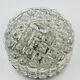 Moulded glass ceiling light Erco