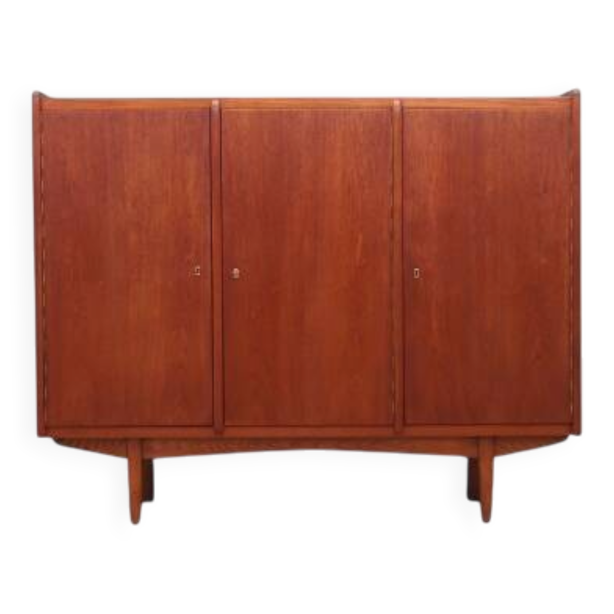 Teak highboard, Danish design, 1960s, production: Denmark