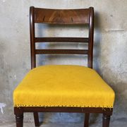 19th-century mahogany chair