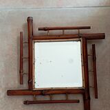 Old rattan mirror 37/37