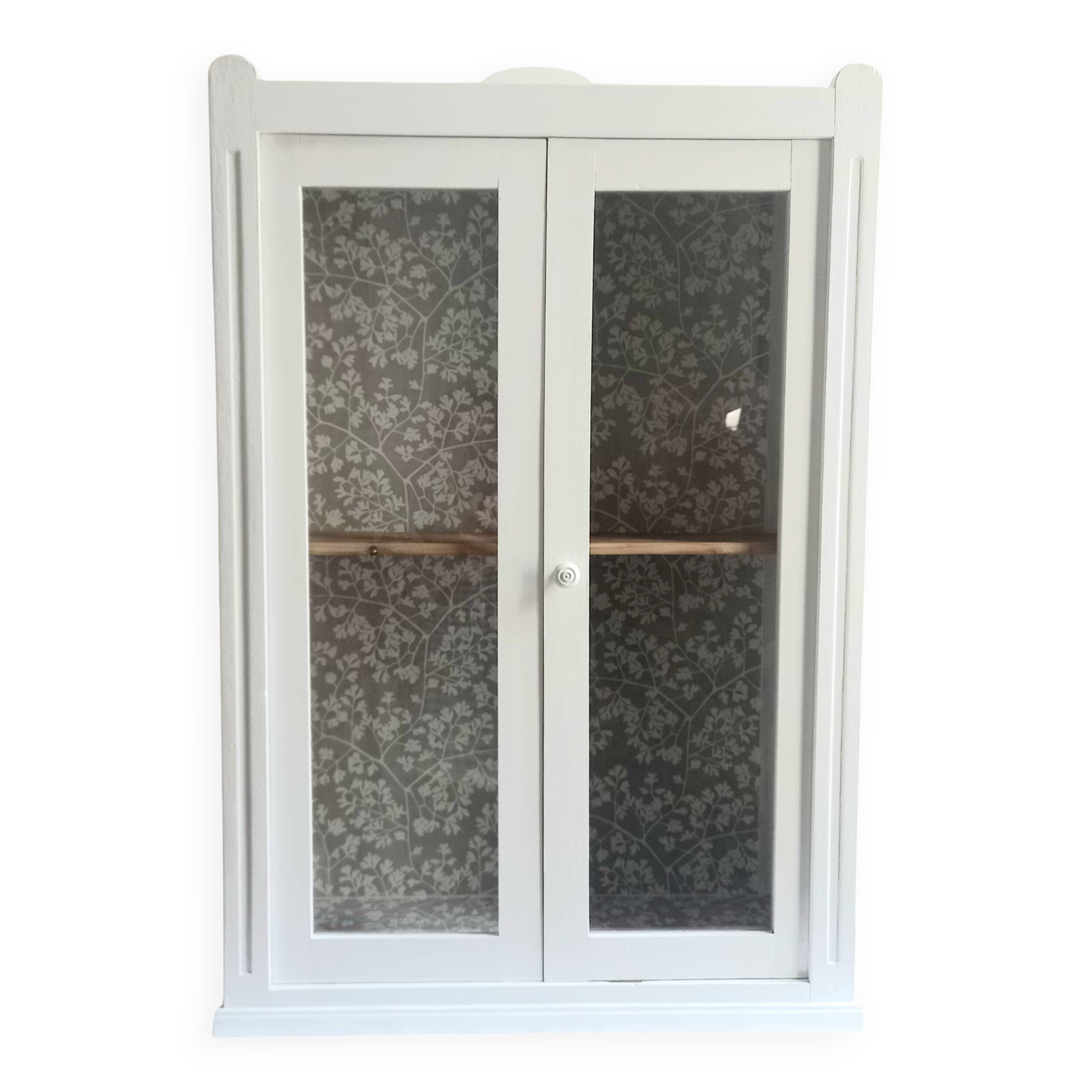 Armoire murale vitrée