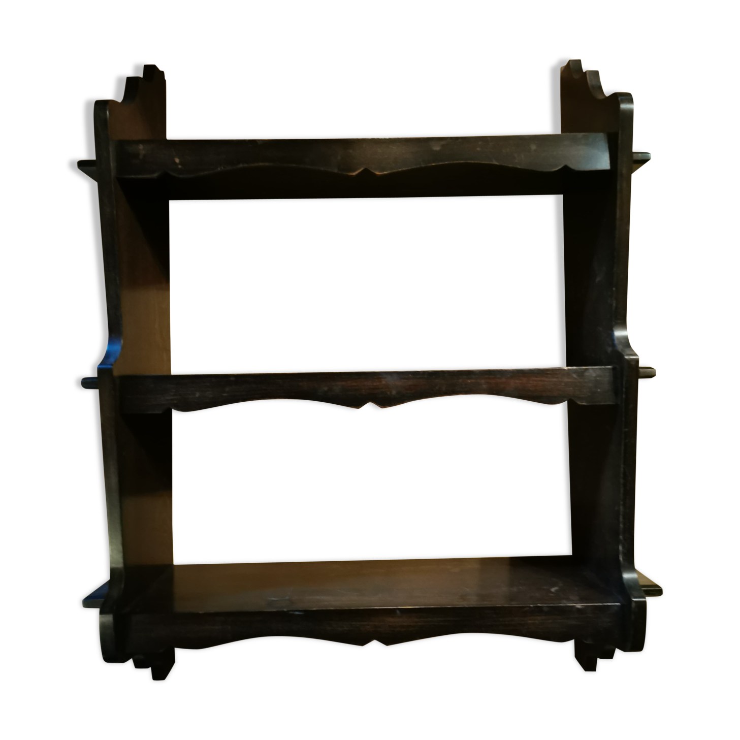 Napoleon-style wall shelves