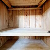 Meuble confiturier pin massif style Alpin