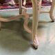 Set of 8 Louis XV style beech chairs from the 1970s.