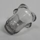 Thick-walled glass vase in Daum style, 1950s
