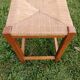 Wooden and straw stool