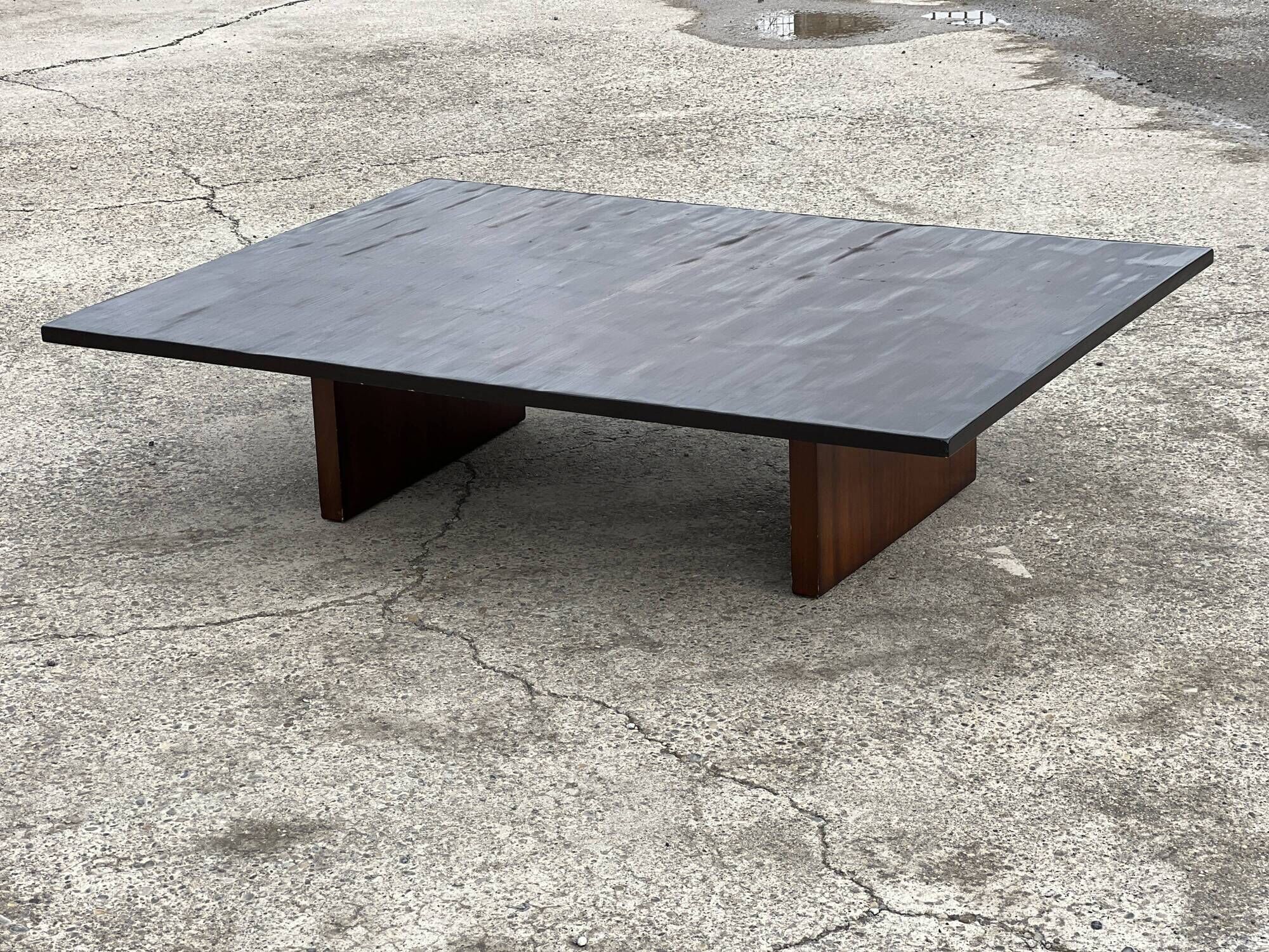 Bamboo Coffee Table by Axel Vervoordt, Belgium, 1980s