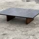 Bamboo Coffee Table by Axel Vervoordt, Belgium, 1980s