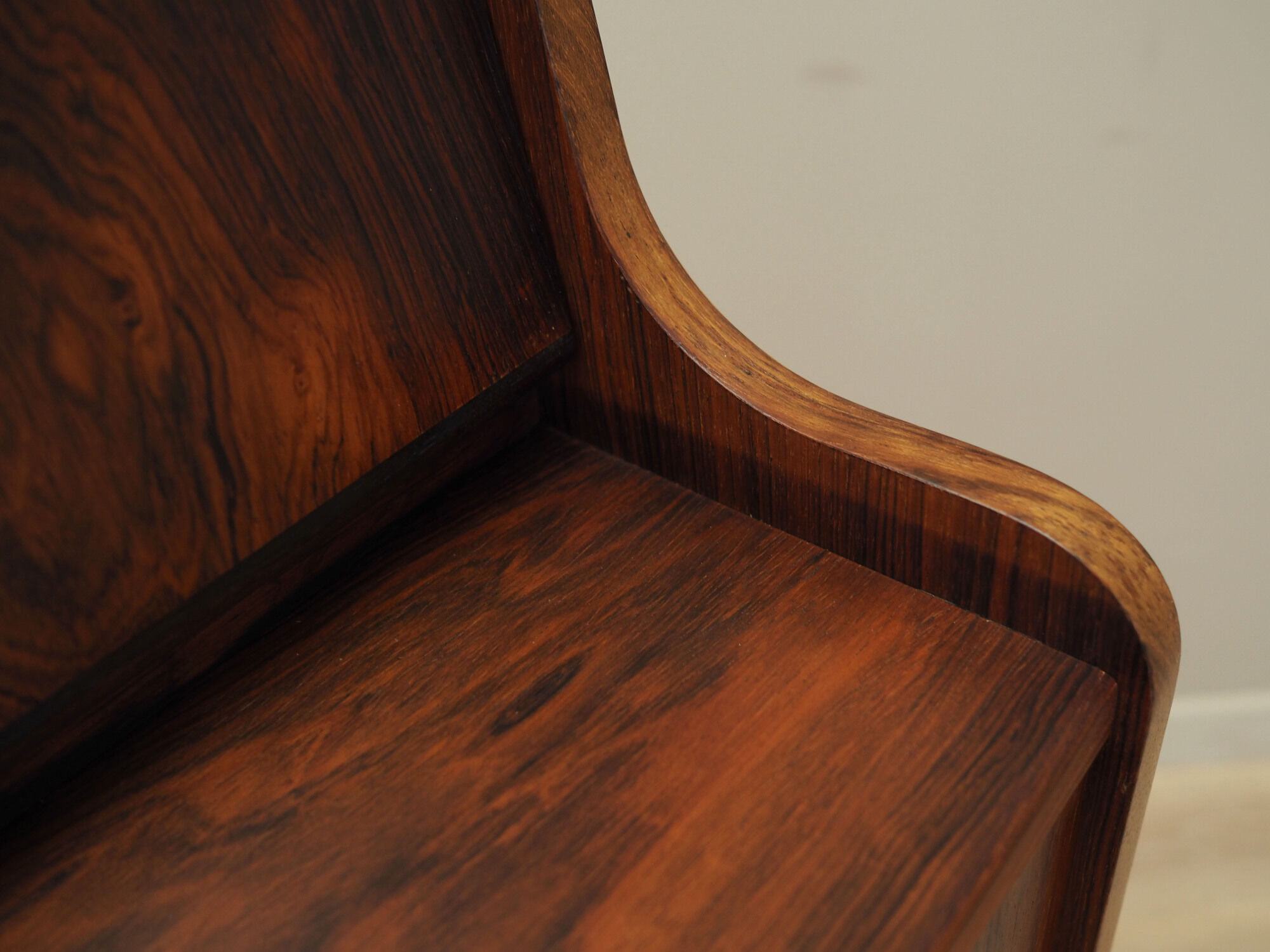 Rosewood secretary, Danish design, 1970s, production: Denmark