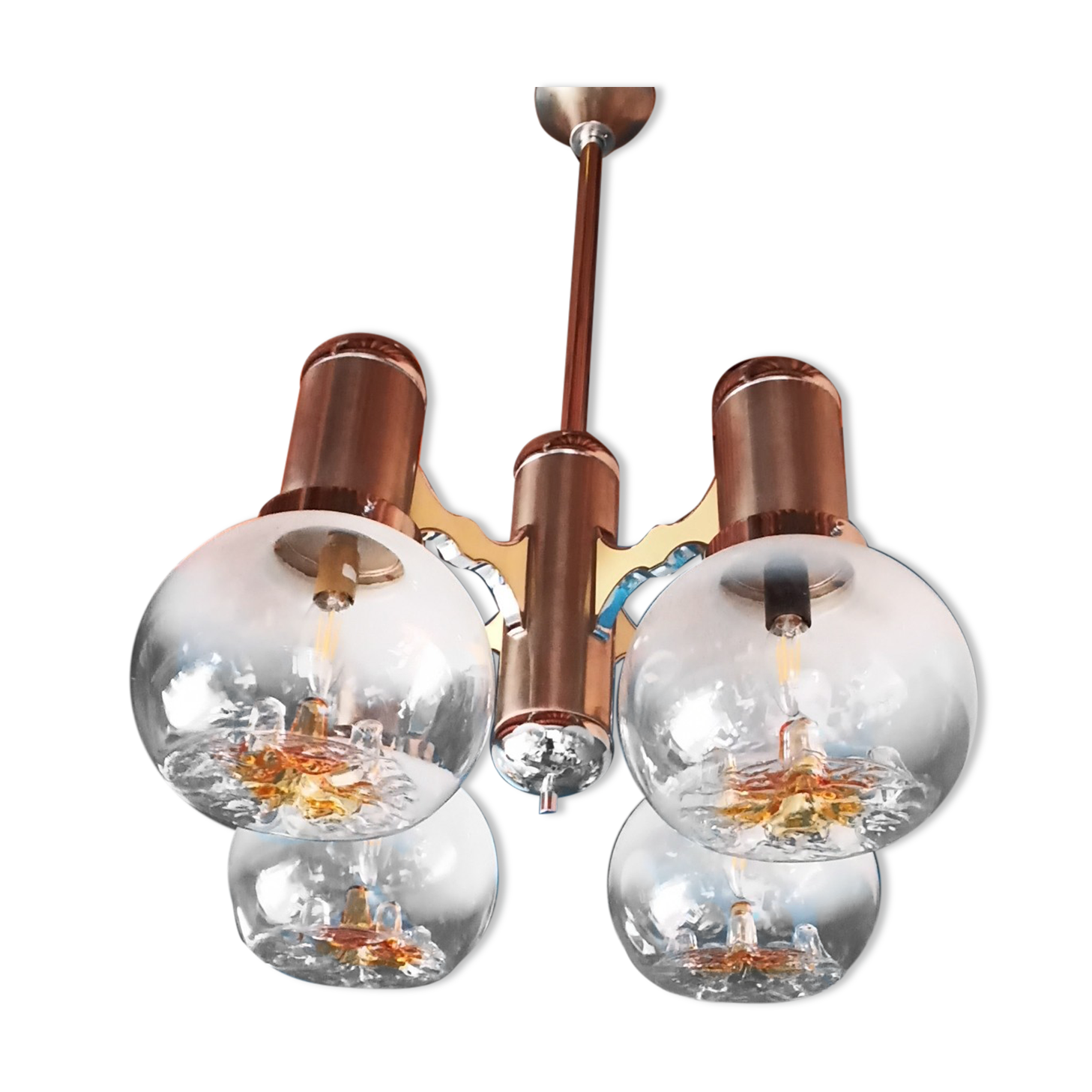 Murano Mazzega chandelier