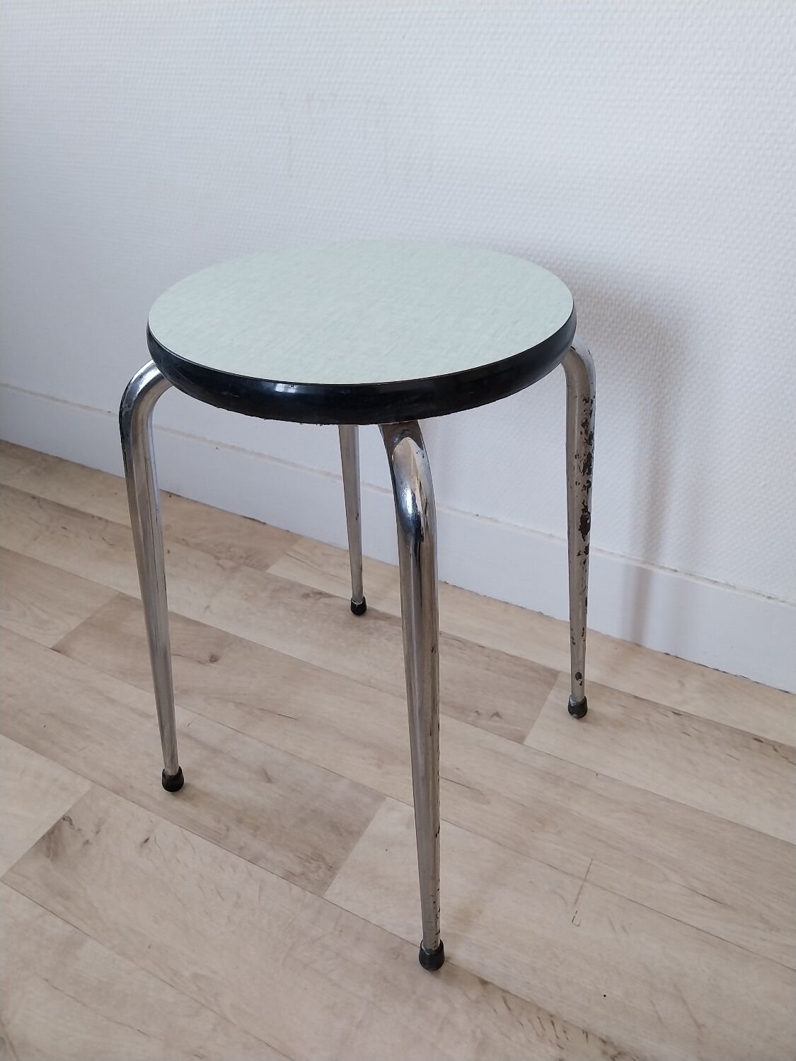 Round Formica stools