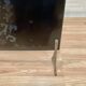 Vintage metal fireplace screen